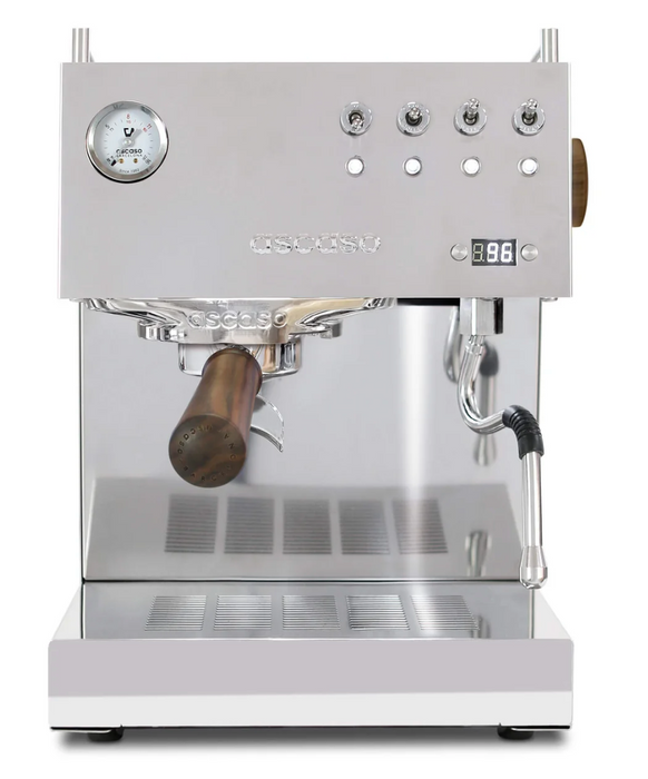 Steel DUO PID, Programmable Espresso Machine w/ Volumetric Controls, Dual Thermoblock, 120V